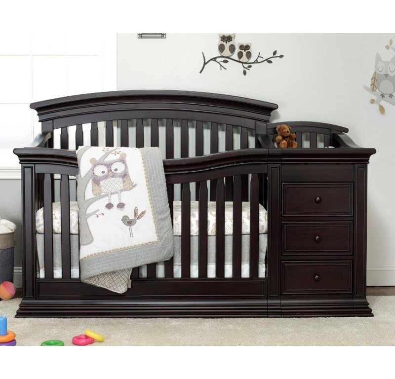 Sorelle Sedona 4in1 Convertible Crib and Changer & Reviews Wayfair